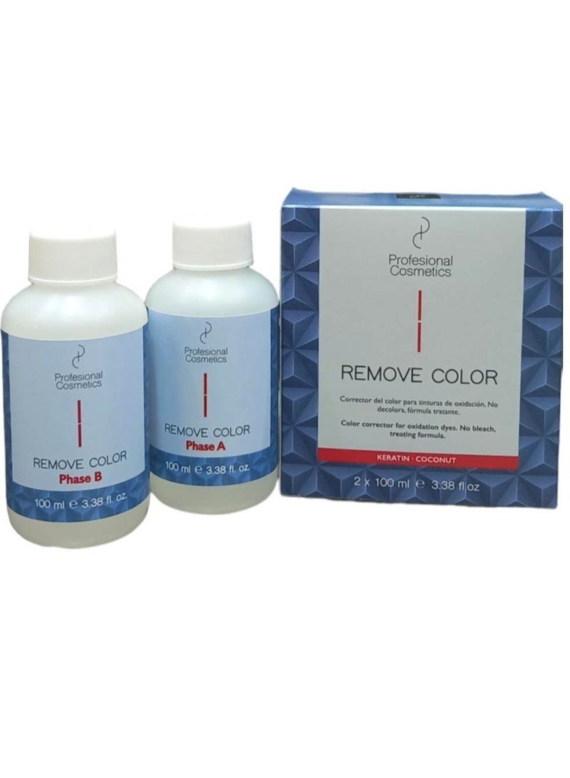 بروفشنال كوزماتيكس طقم مزيل لون صبغة الشعر مكون من قطعتين 2 x 100ملليلتر - Image 2
