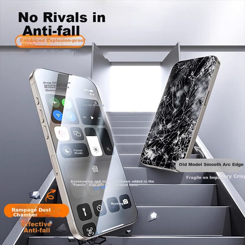 JD Jing Zao Baozou [No Dust Warehouse 2 Pieces - Compensation for Defective Packaging], Suitable for Vivo X200 Pro Mini Tempered Glass Screen Protector, X200 Pro Mini Phone Film, Full Screen High-Definition Anti-Fingerprint Protective Film - Image 2
