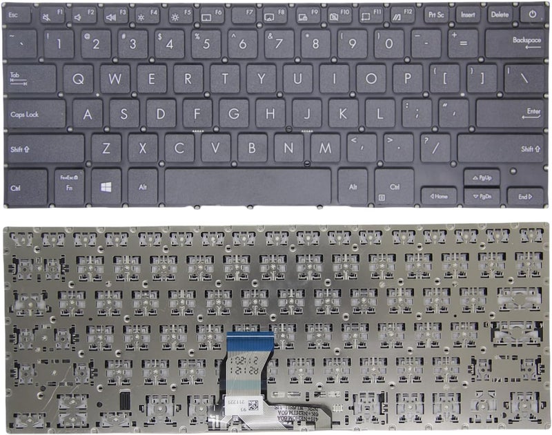 لوحة مفاتيح لابتوب متوافقة مع Asus ExpertBook P2451 P2451F P2451FA P2451FB P2541 P2541F تخطيط أمريكي