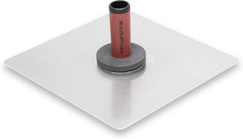 MARSHALLTOWN Hawk, 13Inch Aluminum Blade, Includes Callus Preventer and DuraSoft Handle, Masonry, Drywall, Made In the USA, 1D - Image 1