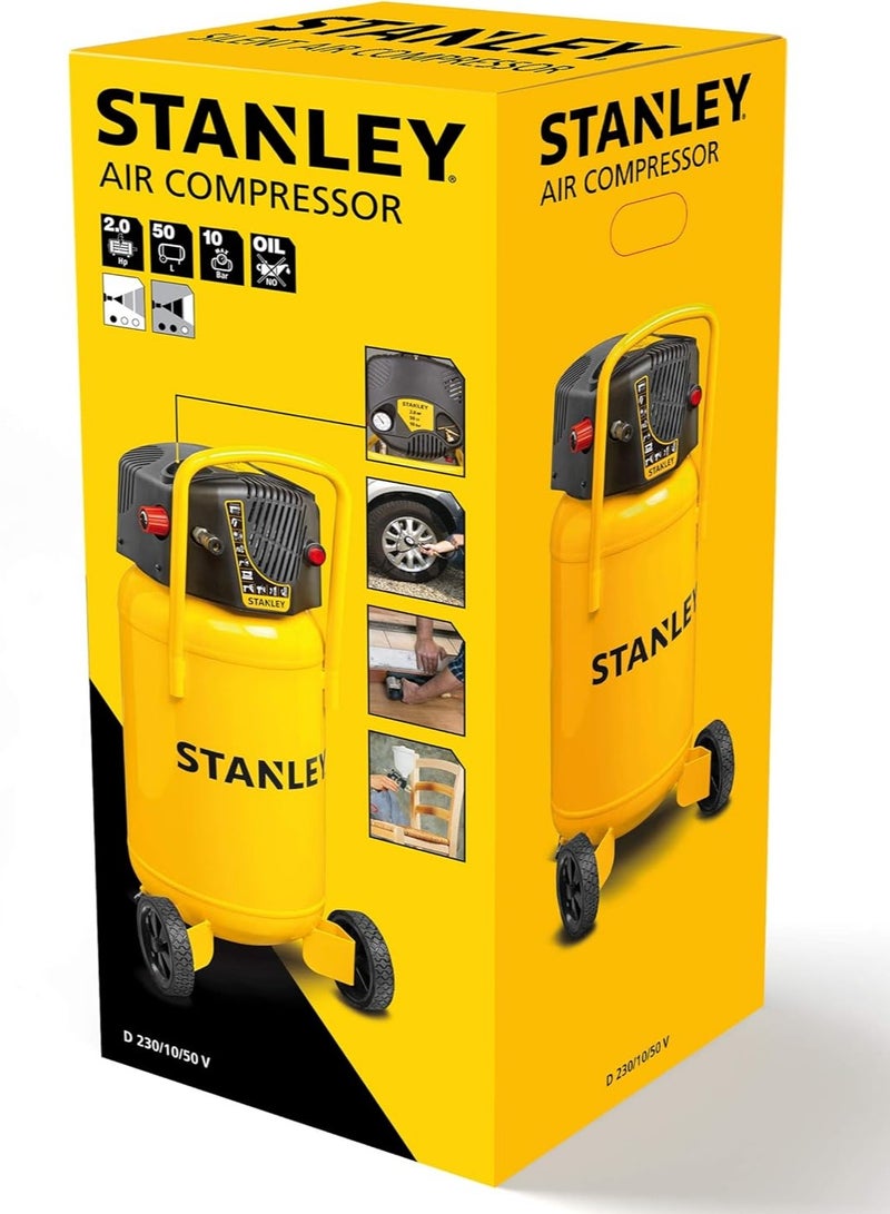 Stanley STANLEY Air Compressor with 50L Vertical Tank and 2.0 HP Motor  - Image 4