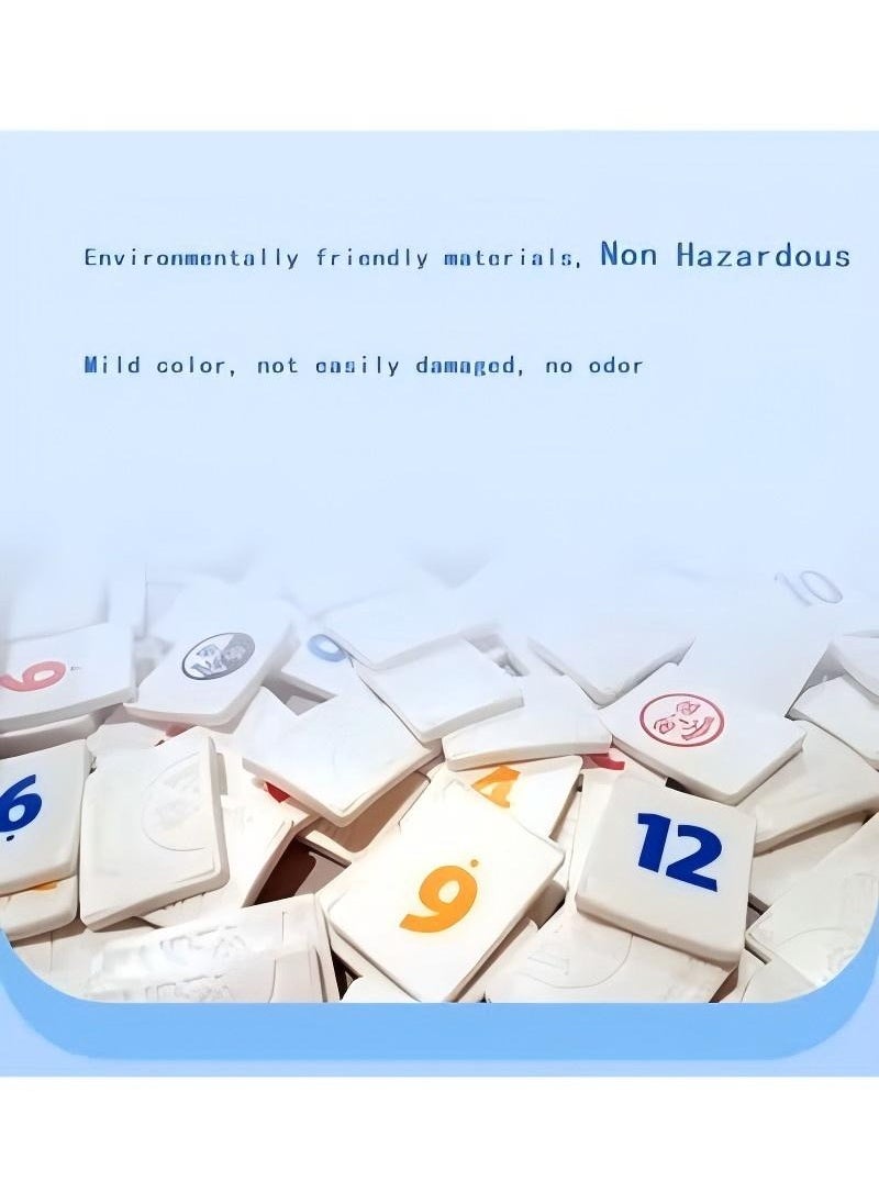 Rummikub Four Player Edition The Classic Rummy Tile Game More Tiles And More Players For More Fun Blue