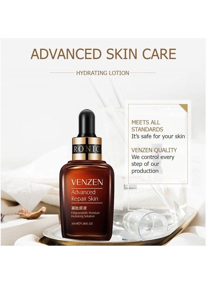 Natural Organic Advanced Repair Skin Hyaluronic Nicotinamide Oligopeptide Hydrating Solution 30ml (HYALURONIC)