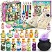 wookidel Fairy Magic Craft Kit for Kids with 20PCS Potion Bottles Fairy Magical Potions Making Craft Kit Gift for Christmas Birthday Creative Art Crafts Kits for Girls Boys 6 7 8 9 10 Year Old - Image 2