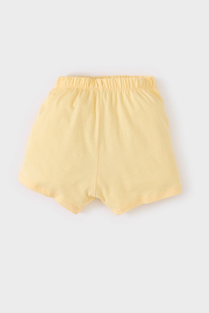 ديفاكتو طقم اولادي بطبعة شعار قصة عادية - قطعتين - Image 2