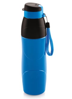 Cello Puro Steel-X Lexus Insulated  Water Bottle,  600ml with 18/8 Stainless Steel, Blue  - Image 1