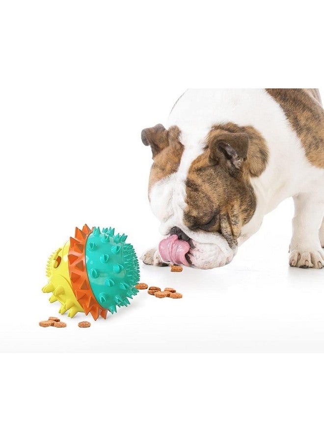 PET Dog Toys For Aggressive Chewers, Dog Ball Chew Treat Toy, Interactive Indestructible Tough Puppy Puzzle Toy With Bite Rope, Molar Squeaky Bouncing Toy For Small Medium Breeds - Image 1