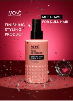 MONE Professional Sparkling Shine Crystal Spray - Finishing Shine Spray With 7-oil Formula, Split Ends Care, Length Preservation, Hollywood Waves Shine, Smooth Styles, Hair Perfume, Wet Effect, Lightweight, No Stains,150ml.  - Image 4