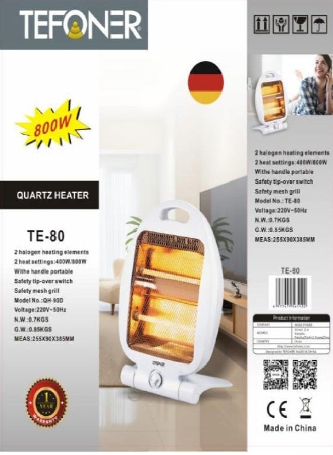 تيفونر دفايه كهربائية بقوة 800 واط. دفايات كهربائيه محمولة يمكن التحكم بتشغيله. مدفاة كهربائية امنة وسلهلة الاستخدام. دفايه كهربائيه ديكور كلاسيكي. هيتر كهربائي بشبك حماية. - Image 4