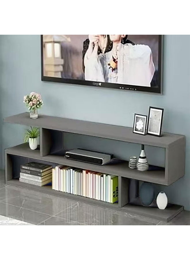 إن كي أكس حامل تلفاز بتصميم شبكي بسيط – حل تخزين أنيق للمنازل العصرية - Image 3