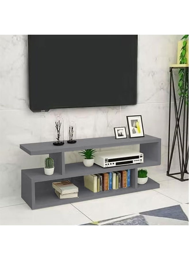 إن كي أكس حامل تلفاز بتصميم شبكي بسيط – حل تخزين أنيق للمنازل العصرية - Image 2