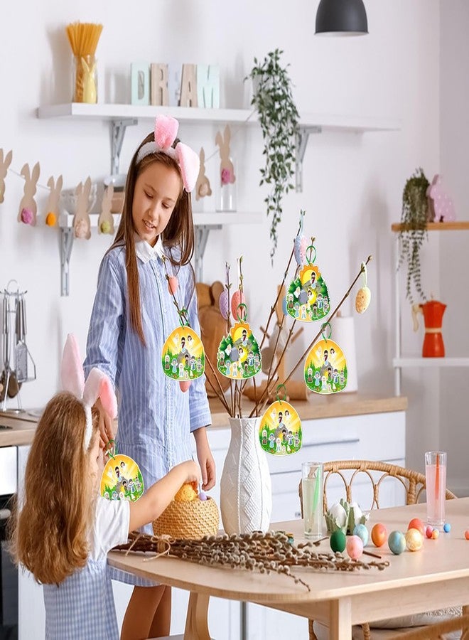 JUESMOS 16PCS Easter Crafts for Kids Religious Gifts Make an Easter He Lives Stickers Scenes Resurrection Scene Sticker Ornaments Christian Jesus Stickers Party Favor for Classroom - Image 4