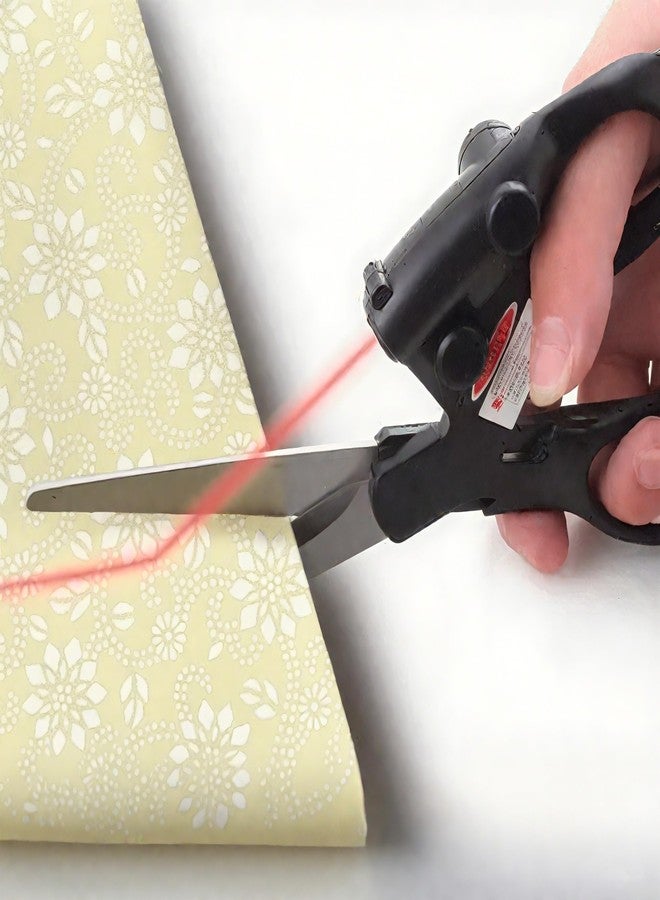 FixtureDisplays® Multifunctional Sewing Guided Scissors Cuts Straight Fast Guided Scissors Guided Light Scissors 16706 - Image 5