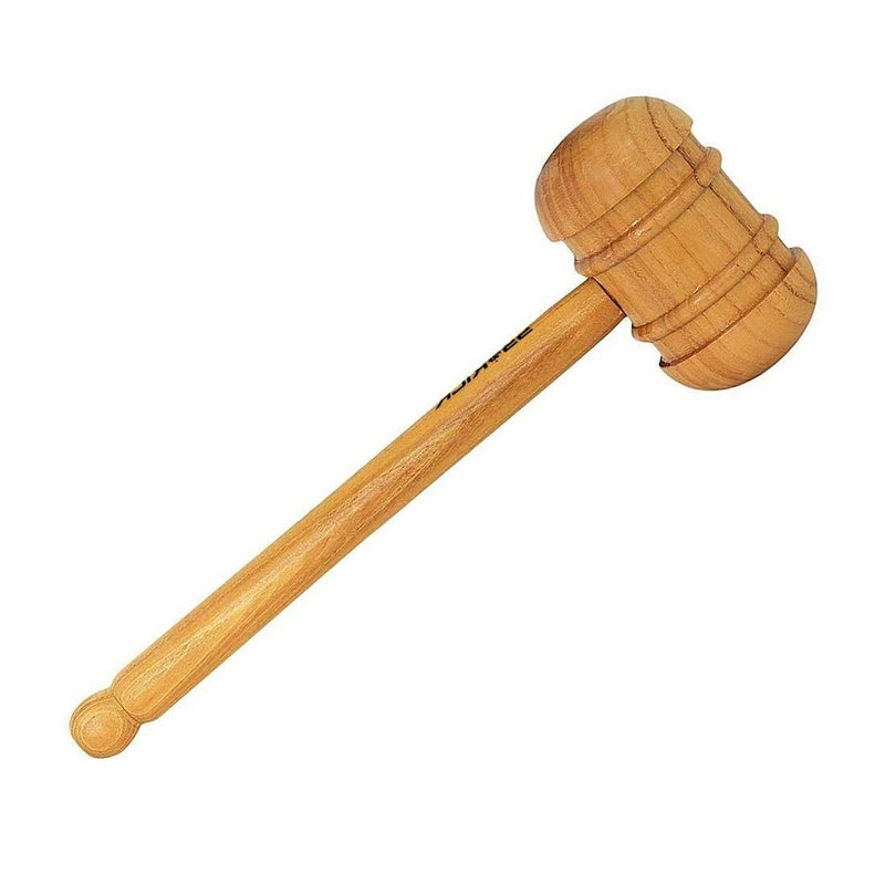 Prokick Cricket Bat Knocking Wooden Mallet | Double Side Knocking Wooden Mallet Hammer (Natural/Polished) - Pack of 1 - Image 5