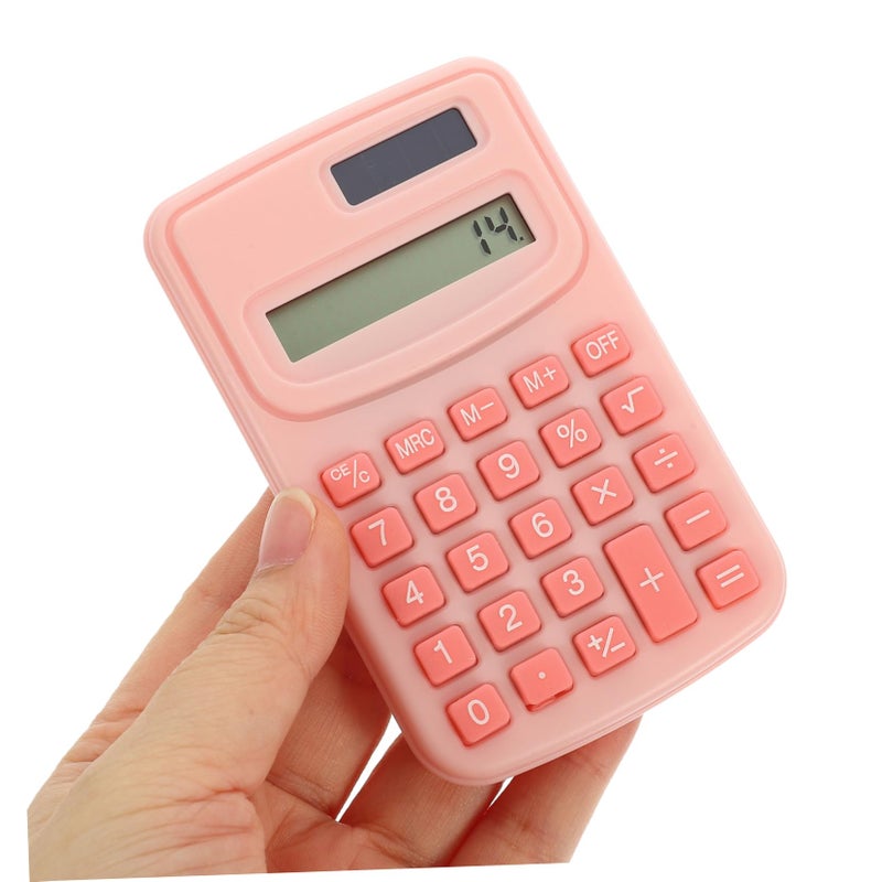 Portable Small Calculator For Office And School Use In Candy Colors Lightweight Easy To Carry - Image 4