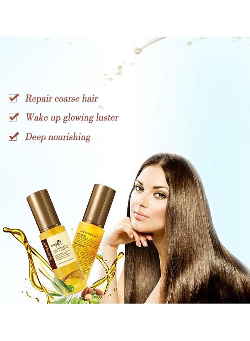 Karseell Argan Oil Karseell Pure Moroccan Oil Essential Oils Hair Serum Conditioner for Hair Skin and Nails Treatment Rich in Anti-Aging Vitamin E 50ml - Image 4