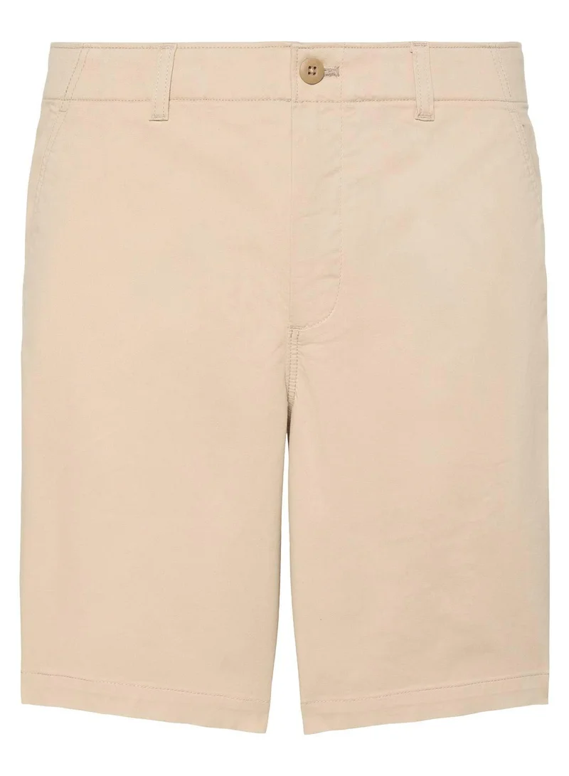 Calvin Klein Jeans White Pepper Straight Chino Shorts for Men | Best Price UAE