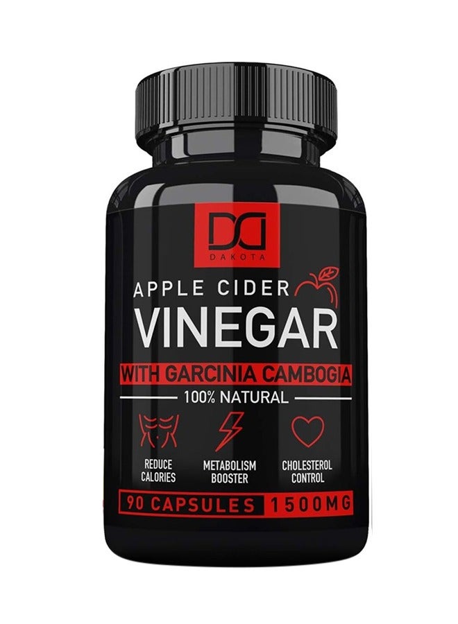 Apple cider Vinger with Garcinia Cambogia 1500MG 90Caps