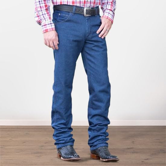 Wrangler Premium Performance Cowboy Cut Regular Fit Jean, Prewashed, 38W x 34L - Image 2
