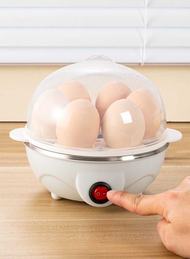 TaqwaMart Quick Egg Cooker with 7-Egg Capacity Dry Cooking Protection, Comes with A Measuring Cup and  Easy To Clean - Image 1
