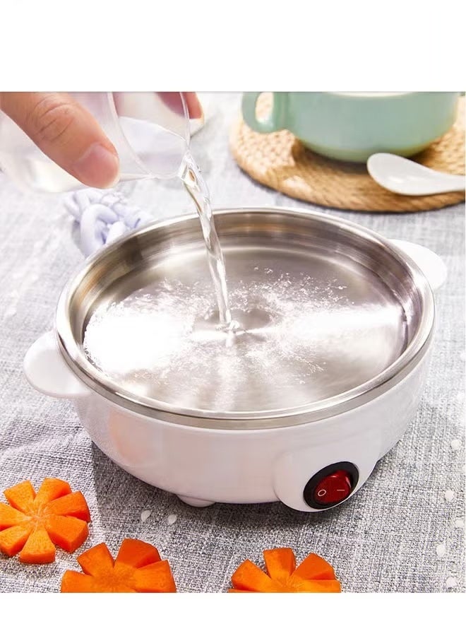 TaqwaMart Quick Egg Cooker with 7-Egg Capacity Dry Cooking Protection, Comes with A Measuring Cup and  Easy To Clean - Image 4