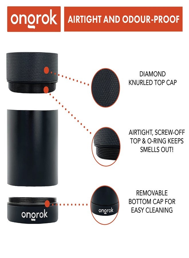ONGROK Aluminum Storage Container, 180ml, Air Proof Jar to Preserve Smell and Aroma - Image 4