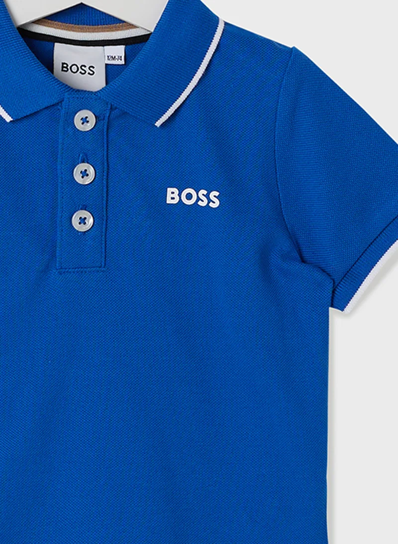 BOSS Kids Logo Polo