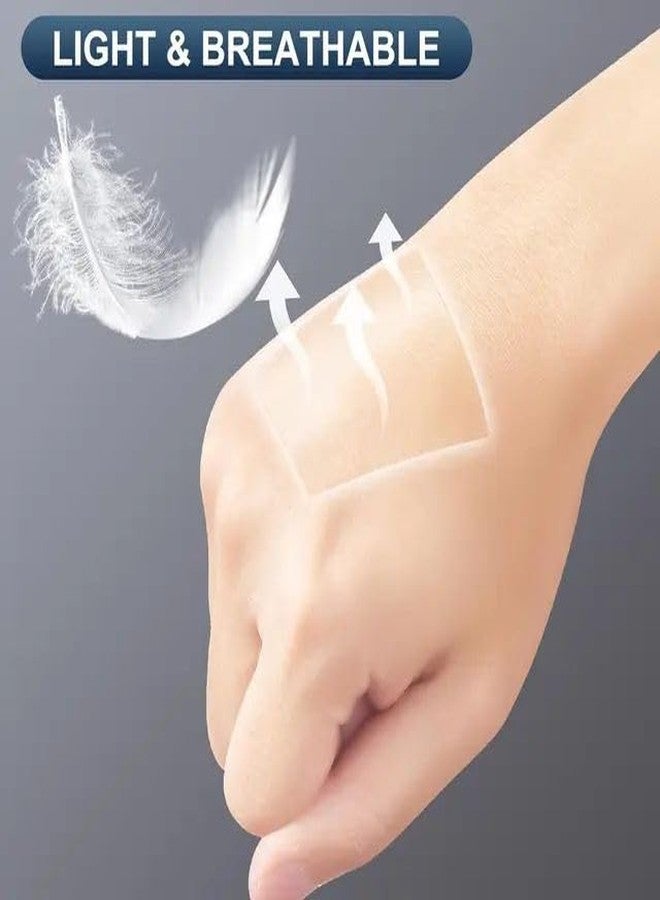 SHREESHANN Transparent Stretch Adhesive Bandage Waterproof Bandage Clear Adhesive Bandages Dressing Tape for Tattoos & Second Skin Healing Protection Supplies - Image 4