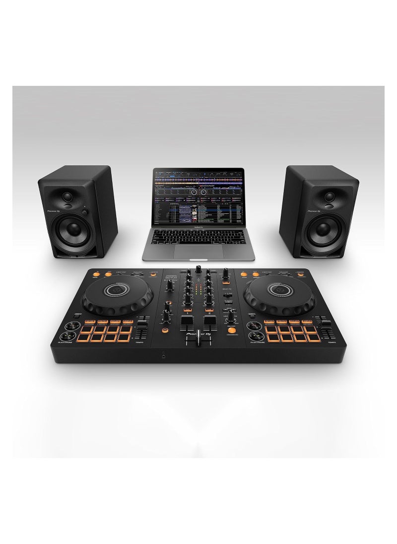 Pioneer DJ - Pioneer DJ DDJ-FLX4 2-deck Rekordbox and Serato DJ Controller - Image 1