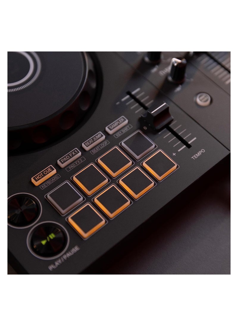 Pioneer DJ - Pioneer DJ DDJ-FLX4 2-deck Rekordbox and Serato DJ Controller - Image 1