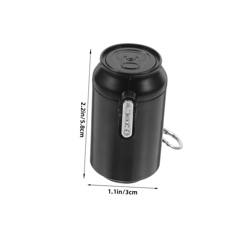 Smokeless Portable Ashtray with Lid Large Capacity Keychain for Travel Outdoor Home Office Vehicle - Image 3