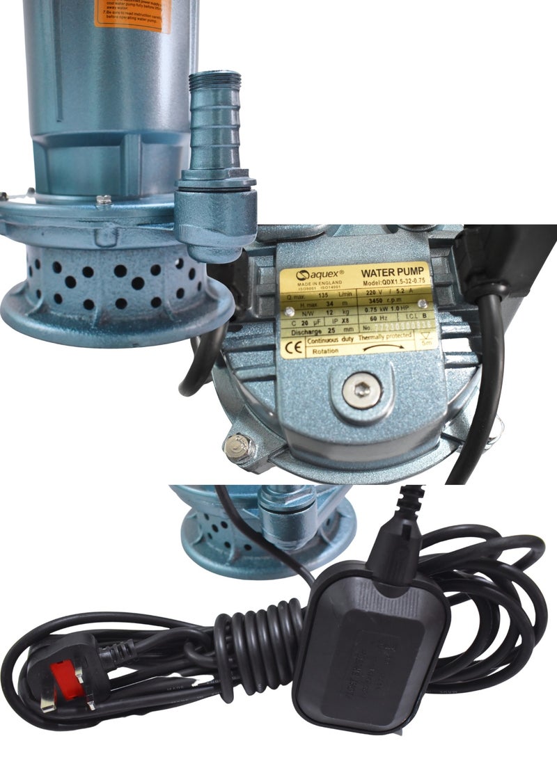 1.5 Horse  Clean Water Submersible Pump - Image 2