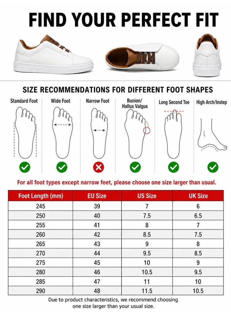 Men's Casual Slip-On Shoes (Max Size 48), Lace-Free Low-Top Shoes, Men's Fashionable Solid-Color Low-Top Skate Shoes, Comfortable, Non-Slip, and Durable Sneakers, for Outdoor Use or at Home, White - Image 2