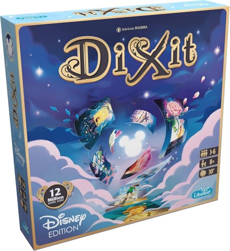 Libellud Asmodee Dixit Disney Edition Board Game Immerse Yourself in a Magical Storytelling Adventure Fun Family Game for Kids Adults Ages 8 36 Players 30 Minute Playtime - Image 1