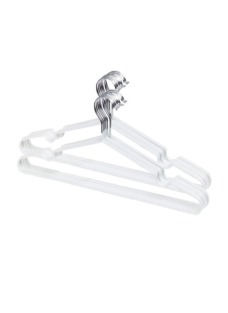 Non-Slip Steel Hangers - Suit Hangers (20 Pack) Ultra Thin Space Saving Clothes Hangers Hold Up-to 10 Lbs, for Coats, Jackets, Pants, Dress Clothe- Steel Paint White 20P - pzsku/ZB6E61A3E99A2A8D856B9Z/45/_/1685456792/2feadc27-e9a1-4768-a758-3c1041aa3fcd