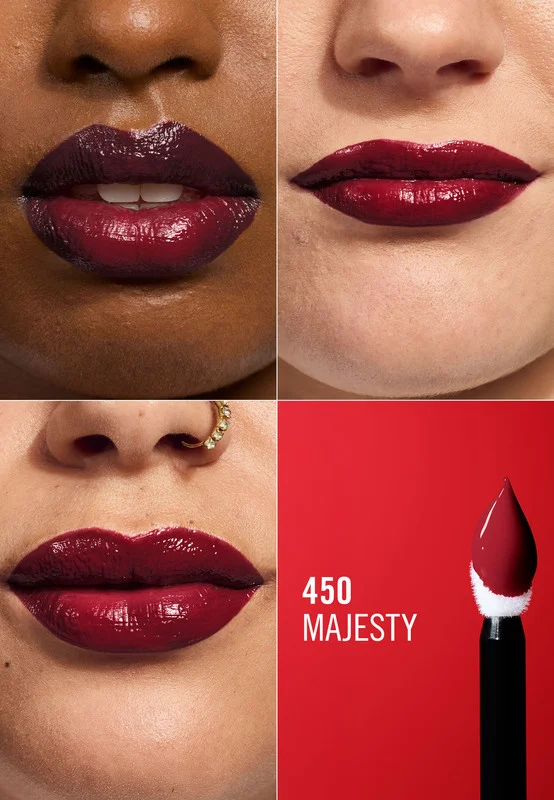 RIMMEL LONDON Thrill Seeker Lip Latex - 450 - Majesty, 6ml