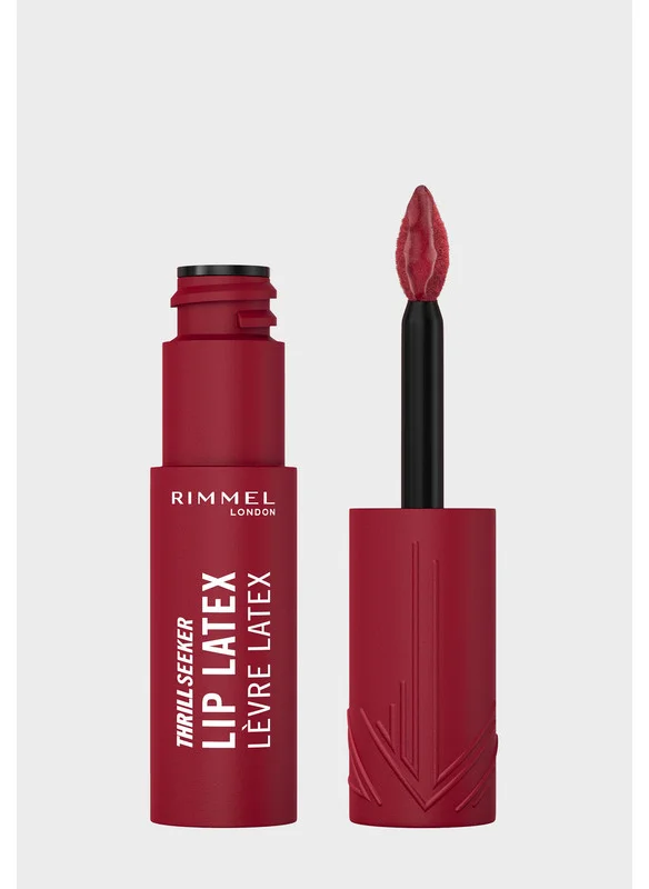 RIMMEL LONDON Thrill Seeker Lip Latex - 450 - Majesty, 6ml