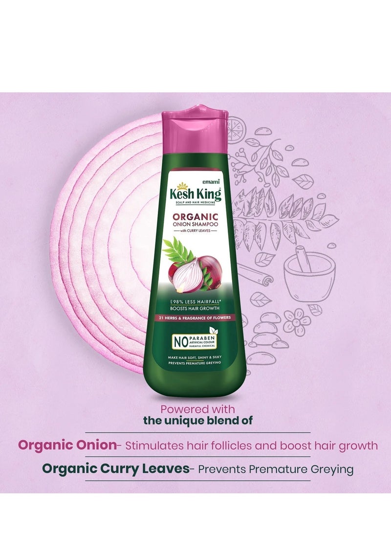 Kesh King Kesh King ORGANIC ONION SHAMPOO 200ML  - Image 3