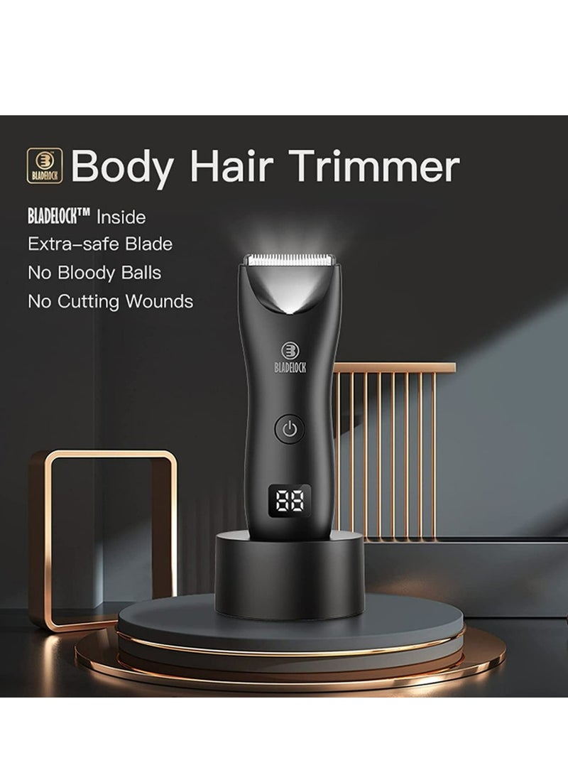 Denx Professional Trimmer Below The Belt Trimmers Built Hair Clippers Effortlessly Trim Hair Waterproof Groin & Body Shaver Home Barber Kit with Universal USB Charging - Image 5