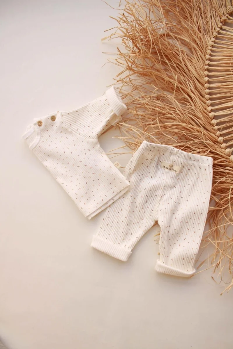 Ohlala Koala Colorful Baby Bottom Top Set