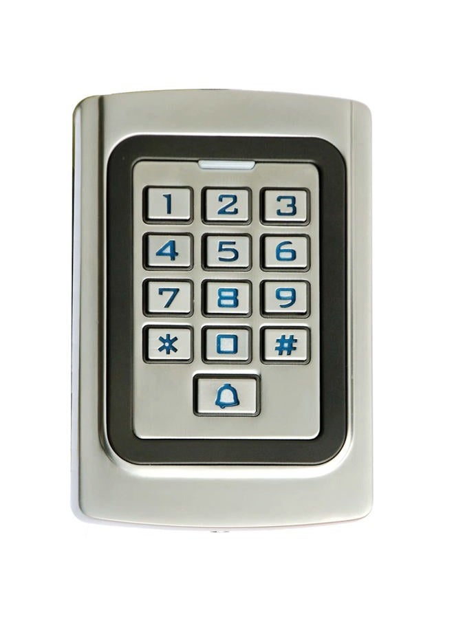 Supreform IP68 Waterproof Universal 12V 24VDC Metal Case Digital Wired Keypad for Garage Door, Gate Opener and Access Control Systems, Code or ID Card Access - Image 1