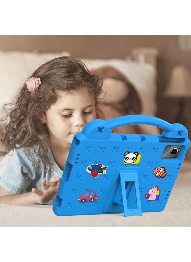 Onn Tbspg 100110027 2023 Handle Kickstand Children EVA Shockproof Tablet Case Sky Blue