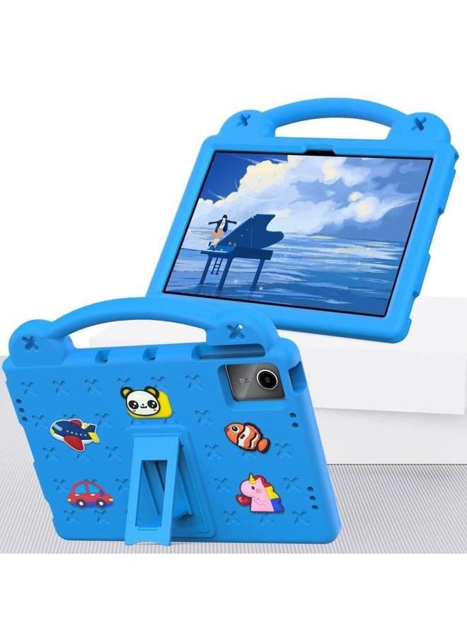 Onn Tbspg 100110027 2023 Handle Kickstand Children EVA Shockproof Tablet Case Sky Blue