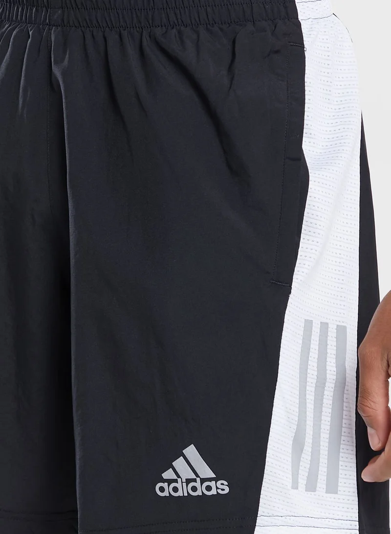 Adidas Own The Run Logo Shorts