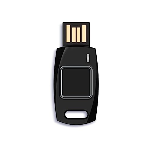 Trustkey Passkey Windows Hello FIDO2 U2F Fingerprint Security Key USBA Type TrustKey B210H - Image 1
