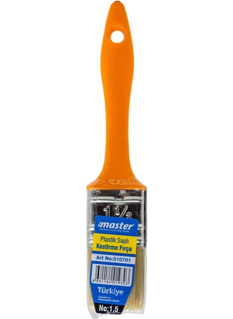 Master 510701 Plastic Handle Cutting Brush No: 1.5  - Image 5