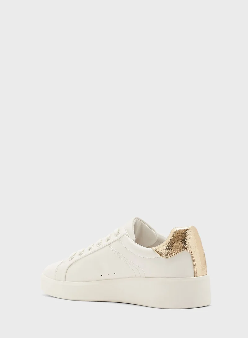 ONLY Lace Up Low Top Sneakers