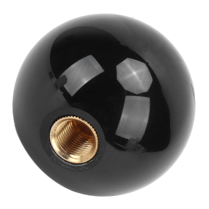 Acrylic Gear Shift Lever Head Black Polished Smooth Grip - Sturdy Durable Construction MT Cars Gear Knob for Scion WRX Honda Mitsubishi Mazda Nissan Ford MT Car Interior - Image 2