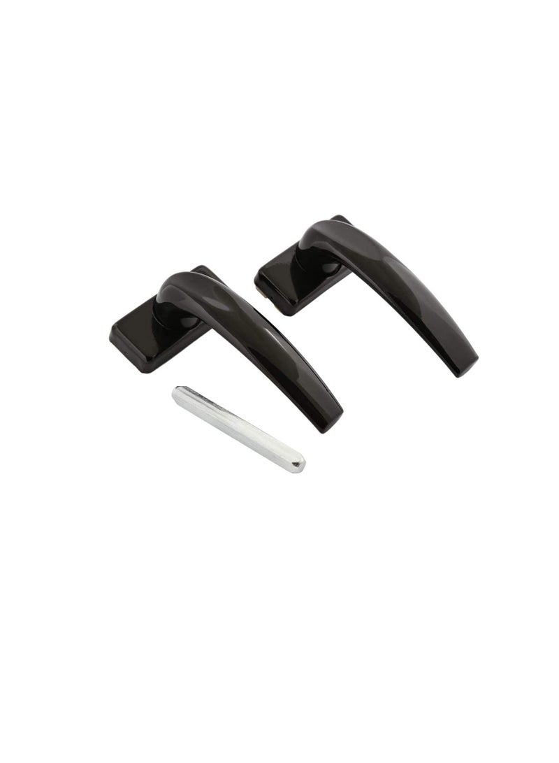 مقبض باب من الألومنيوم أسود - Image 1