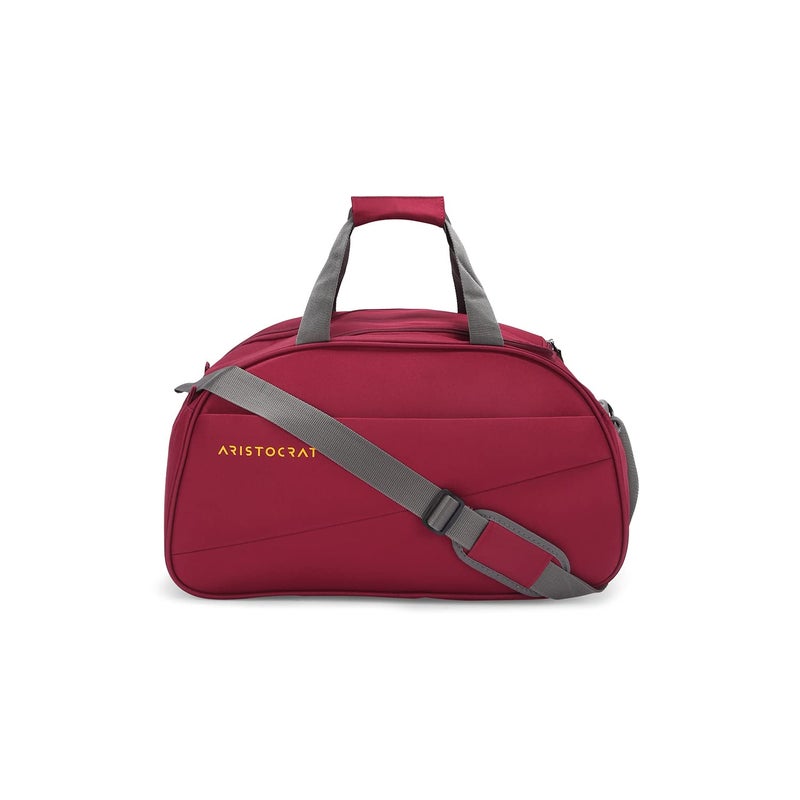 Aristocrat Polyester 50 Cms Small Duffle Bag (Red) - Image 3